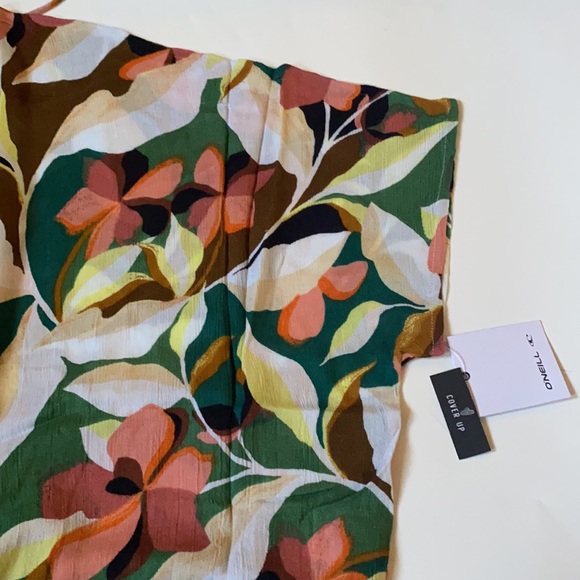 O’Neill beach coverup Tamra floral XS S NWT - Picture 8 of 13